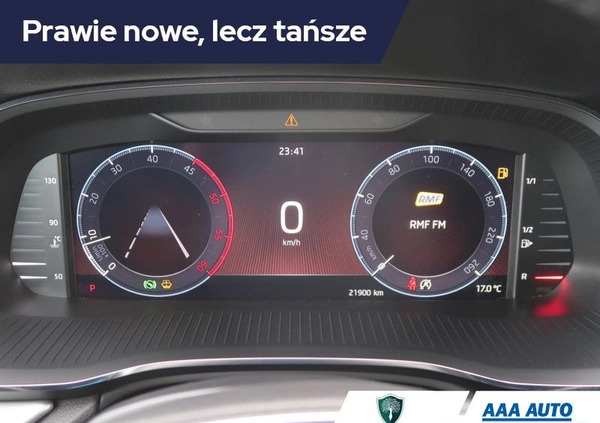 Skoda Octavia cena 125001 przebieg: 21885, rok produkcji 2023 z Sompolno małe 326